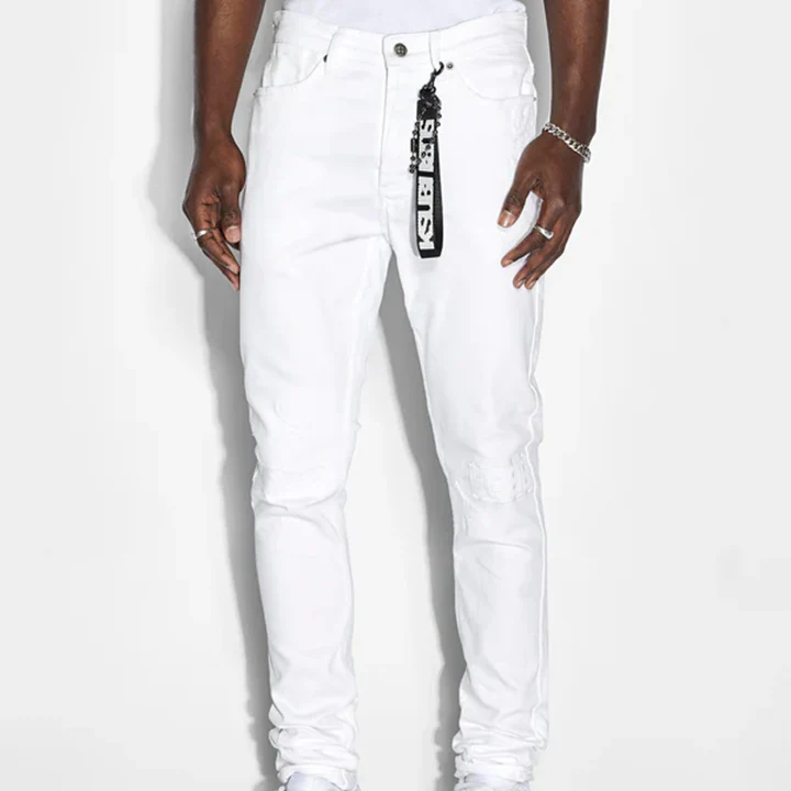 Van Winkle Whiteout Jean (White) - KMSP23DJ029010 - Image 4