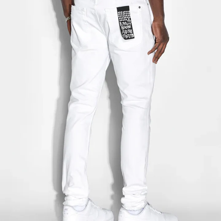 Van Winkle Whiteout Jean (White) - KMSP23DJ029010 - Image 5