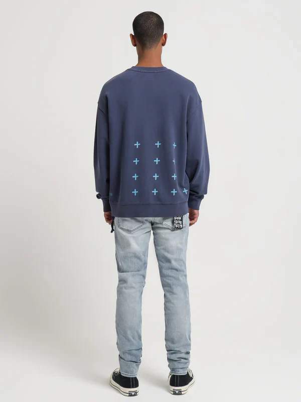 4x4 Biggie Crew Midnight (Blue) - KMSP23FL008040 - Image 3