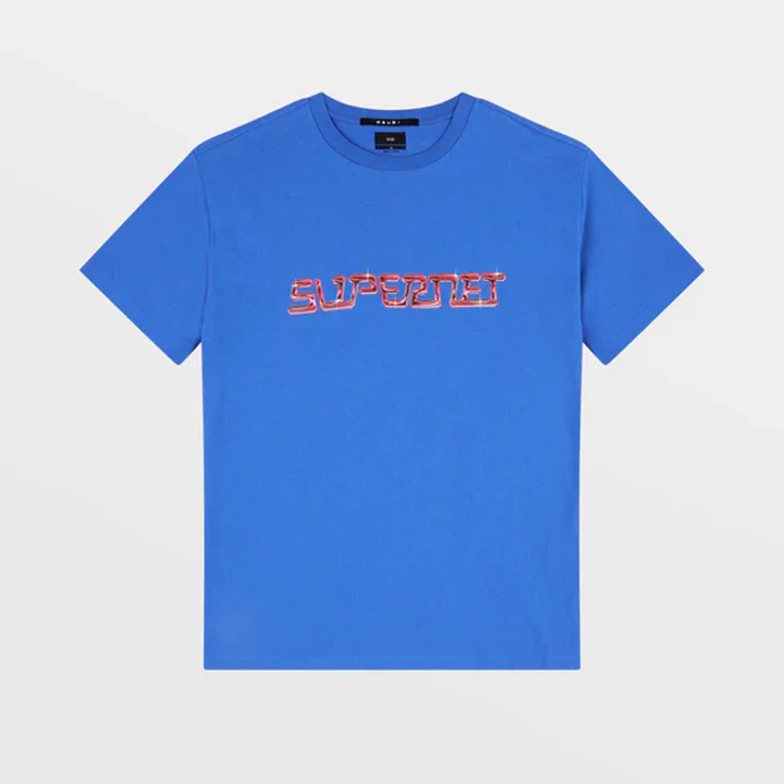 Ksubi Supernet Biggie Ss Tee (Blue) - KMSP23TE048040 - Image 5