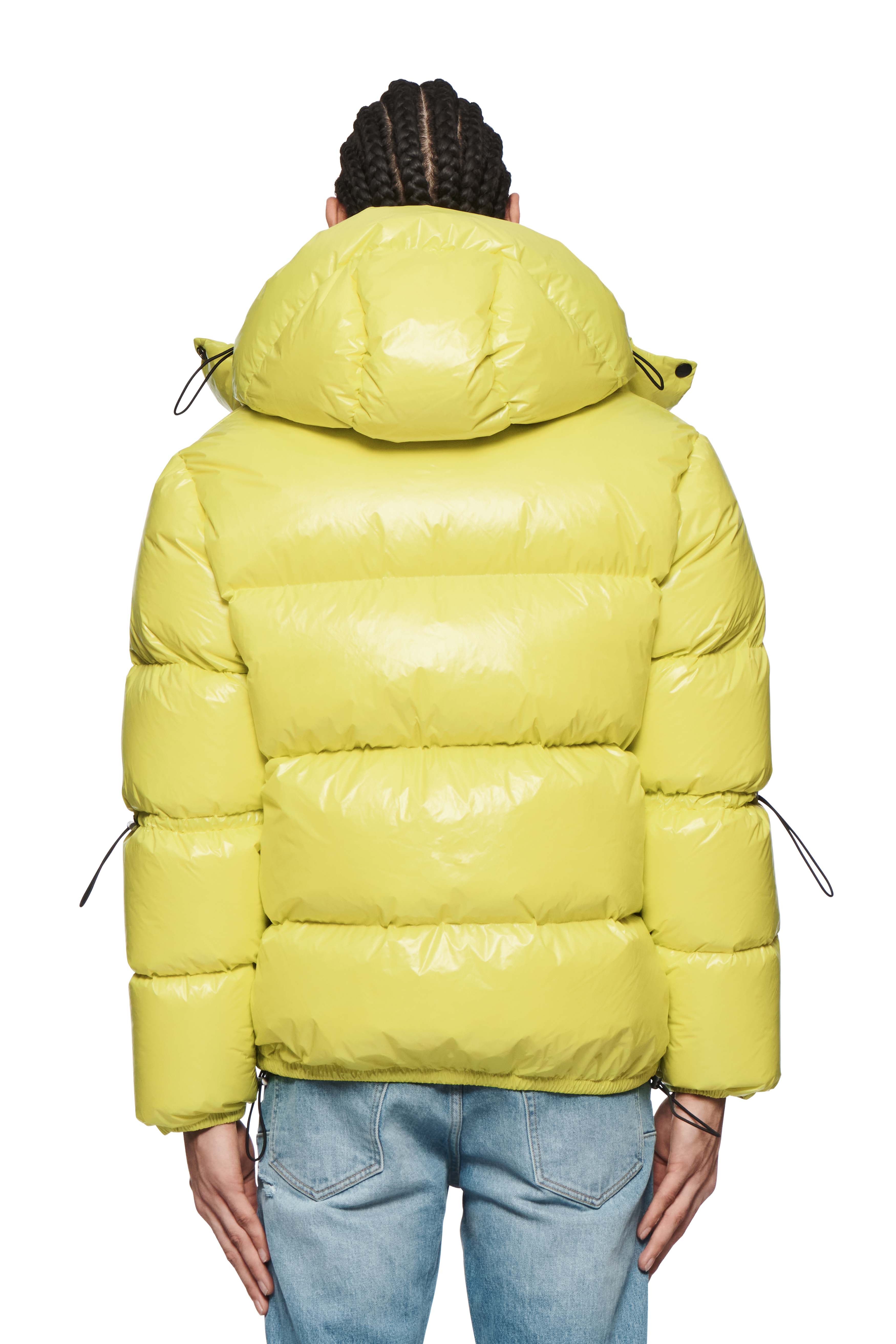Nylon Puffer Jacket (Green) - M6079-PSUP424 - Image 3