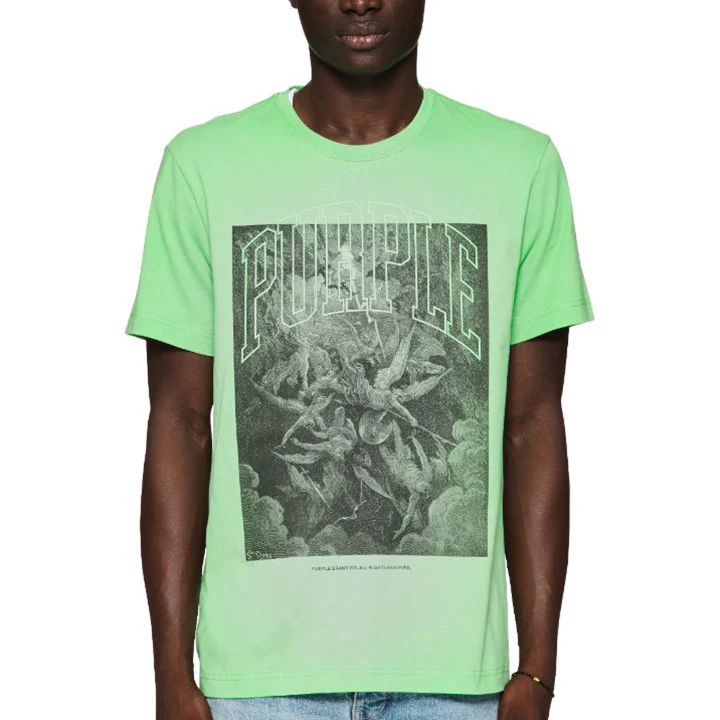 Fallen Fluorscent Tee (Green) - PP109JFFG224 - Image 3