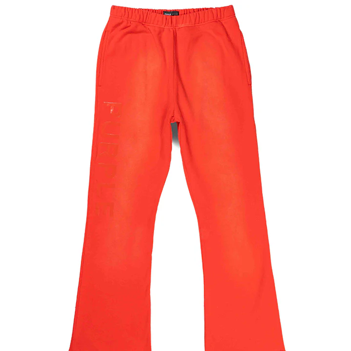 Faded Wordmark Core Sw Pant (Red) - PP459MFCR224 - Image 4