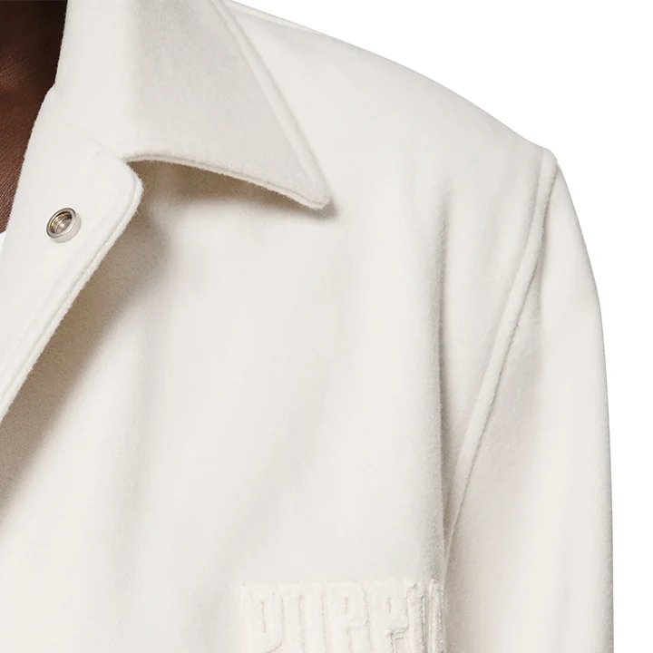 Letterman Jacket (Antique White) - PP645FAWT224 - Image 3