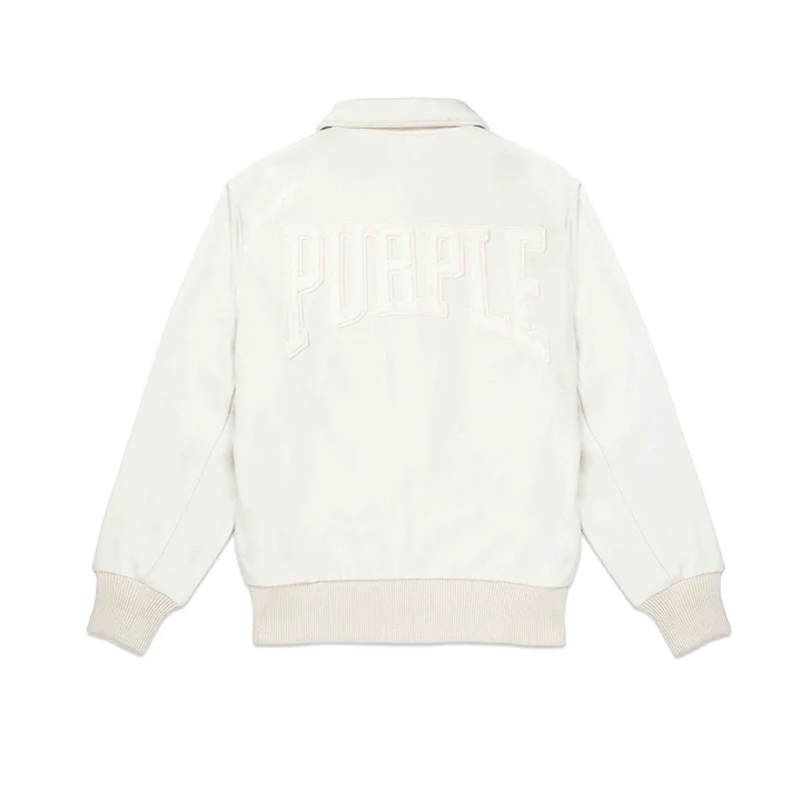 Letterman Jacket (Antique White) - PP645FAWT224 - Image 6